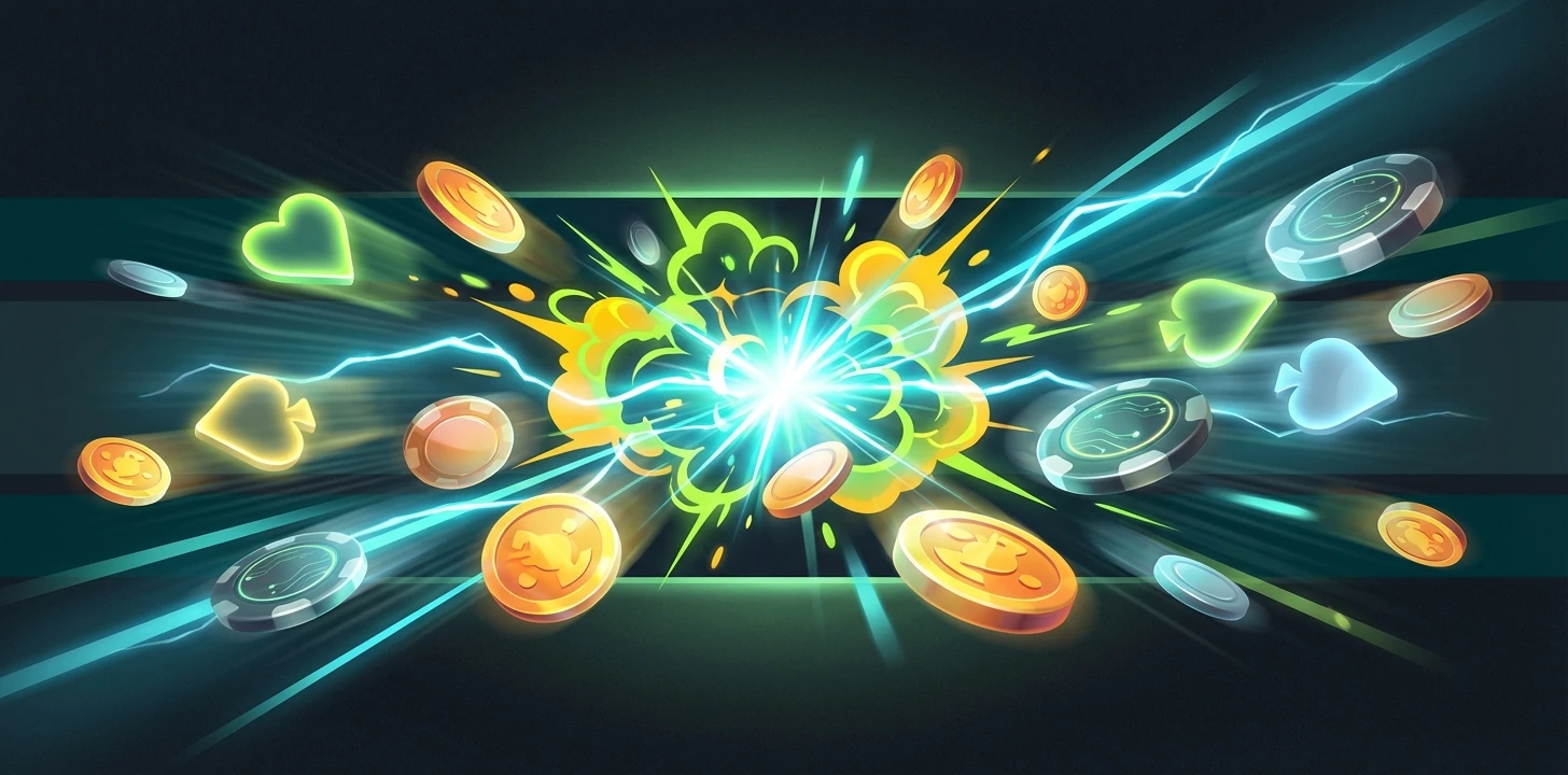 Play Fast Casino banner showing games and rapid withdrawals